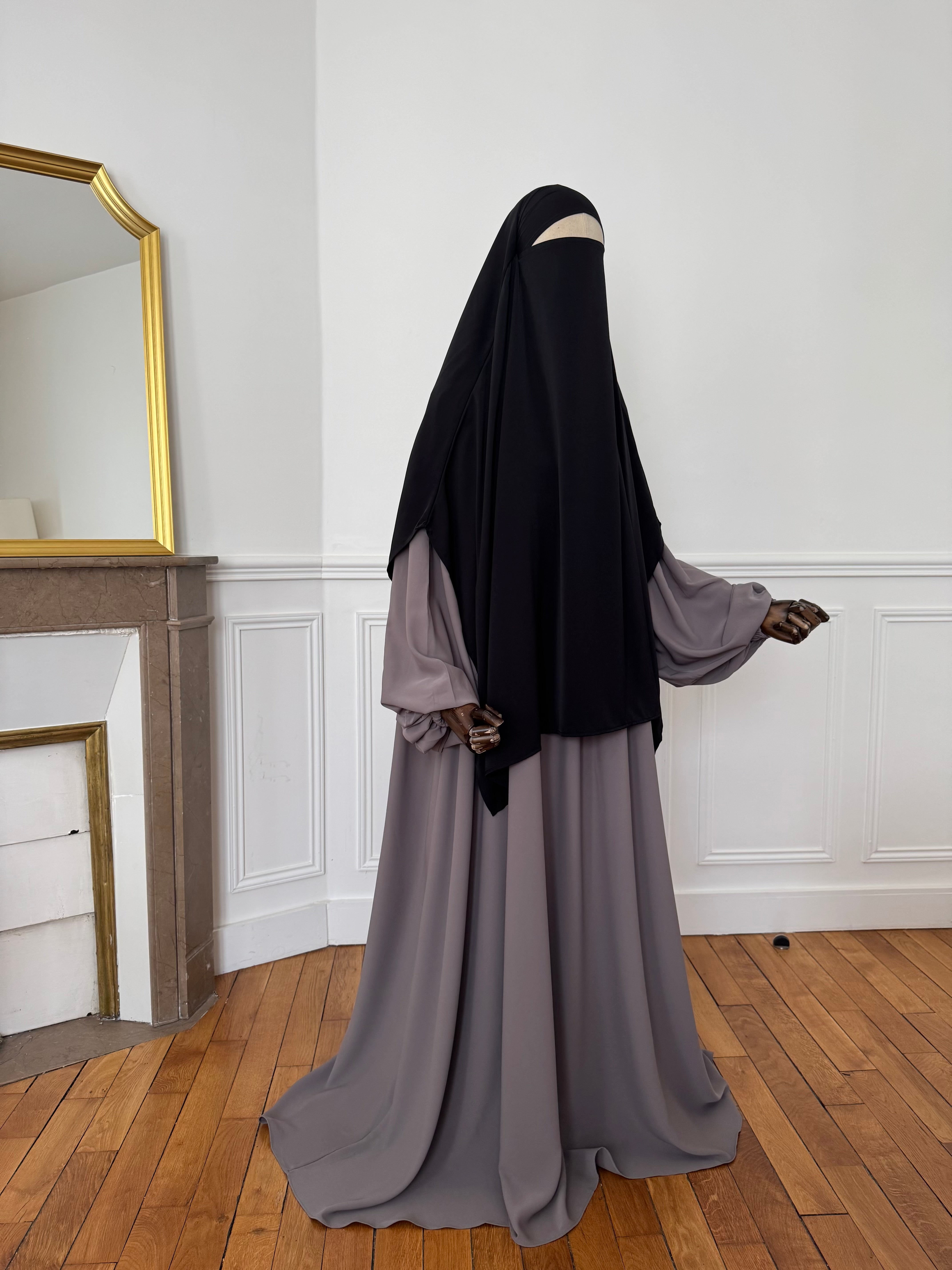 Khimar Jumana Noir
