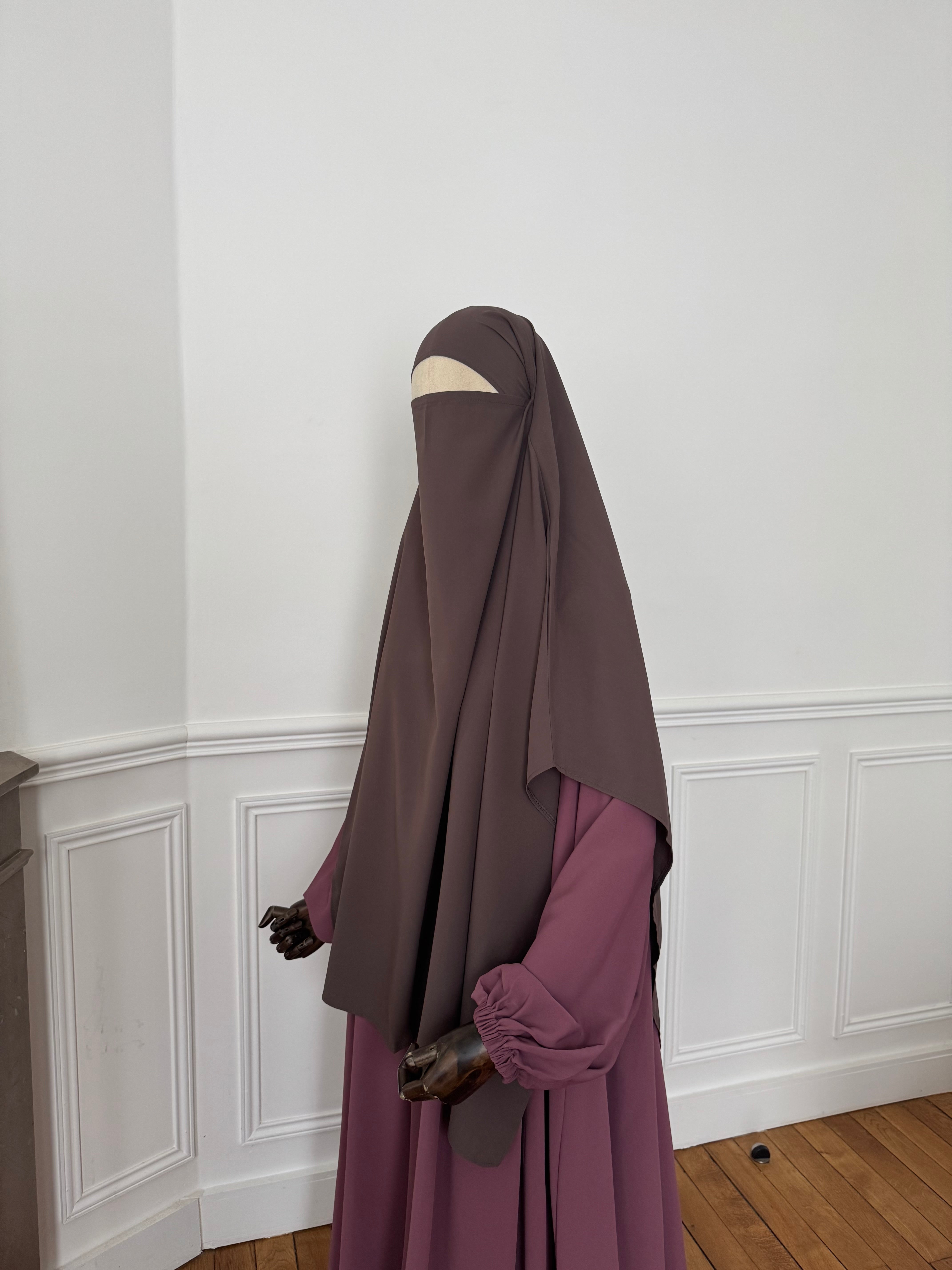 Khimar Jumana Taupe
