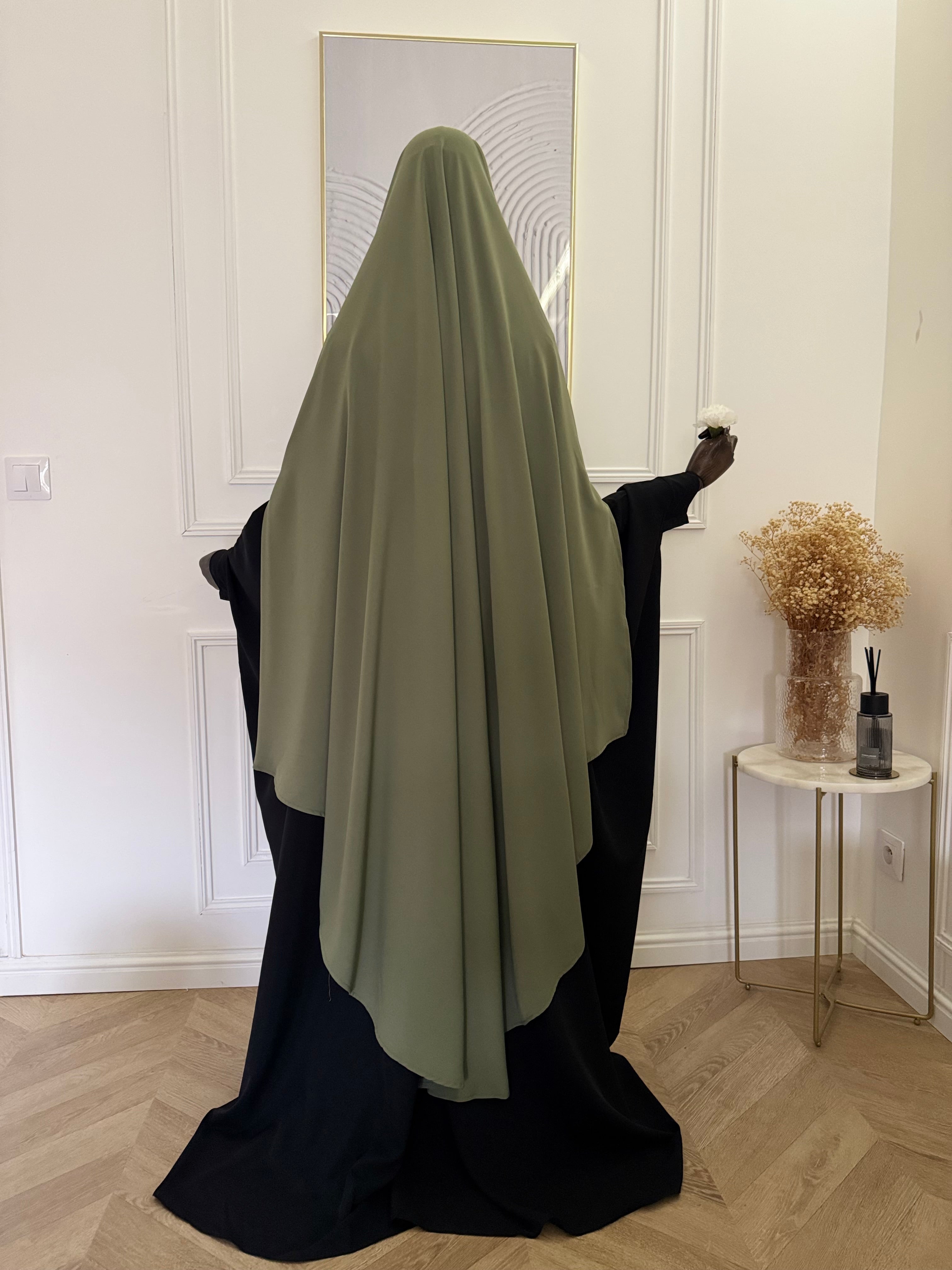 Maxi khimar Huriya Olive