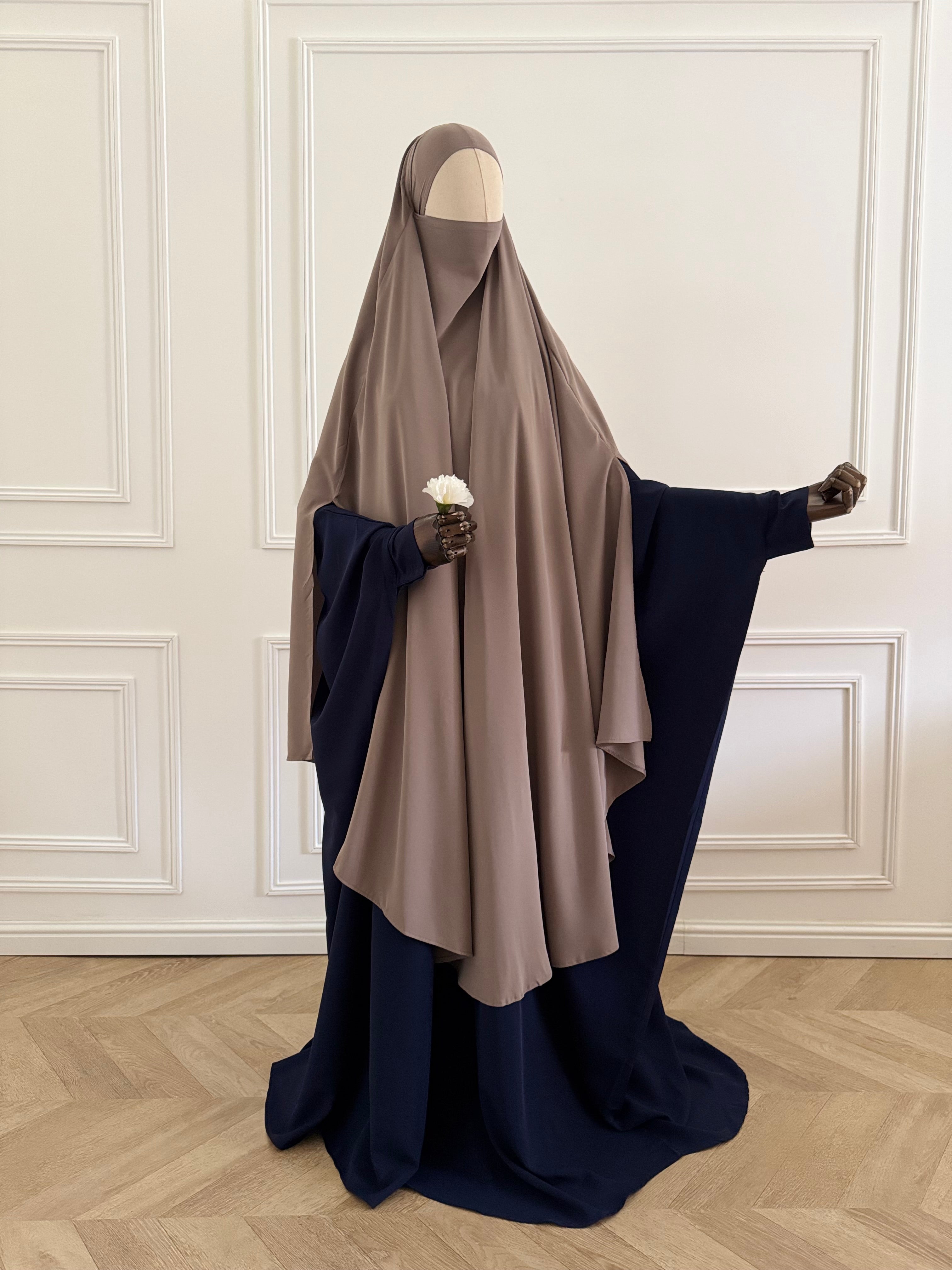 Maxi Khimar Huriya Sable