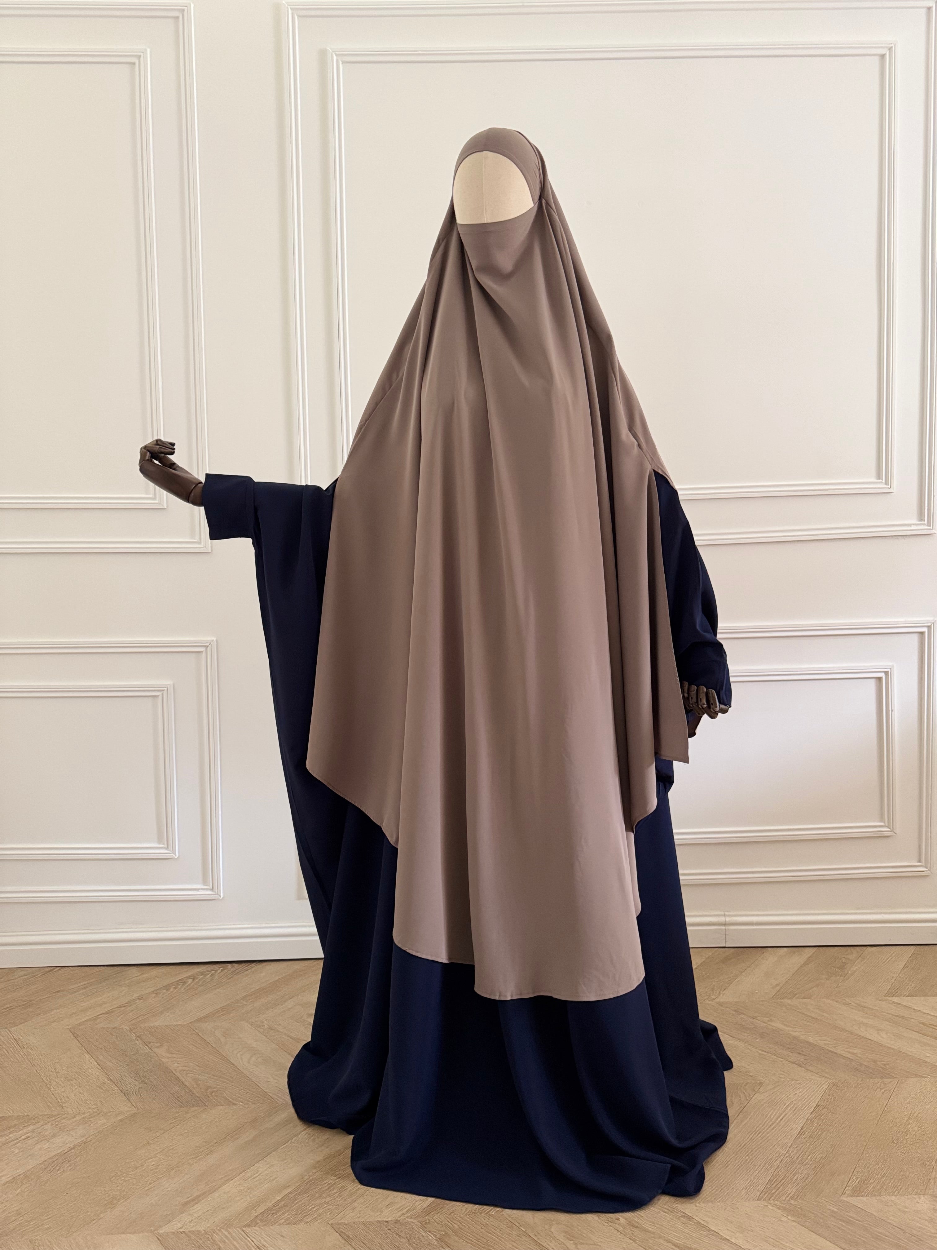Maxi Khimar Huriya Sable